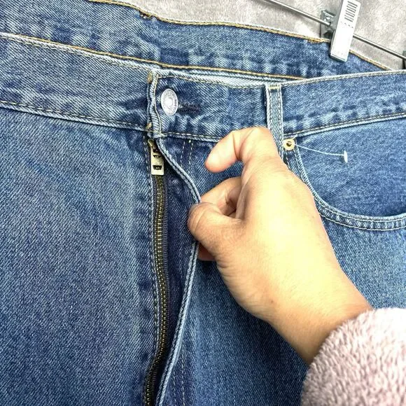 Levi's Men's 550 Relaxed Fit Tall Men’s Size W40 L36 - Picture 6 of 13